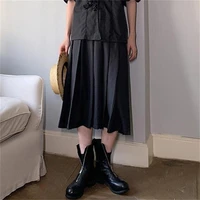 mens culottes spring and summer new korean japanese personality 100 pleated yamamoto style casual loose oversized pants