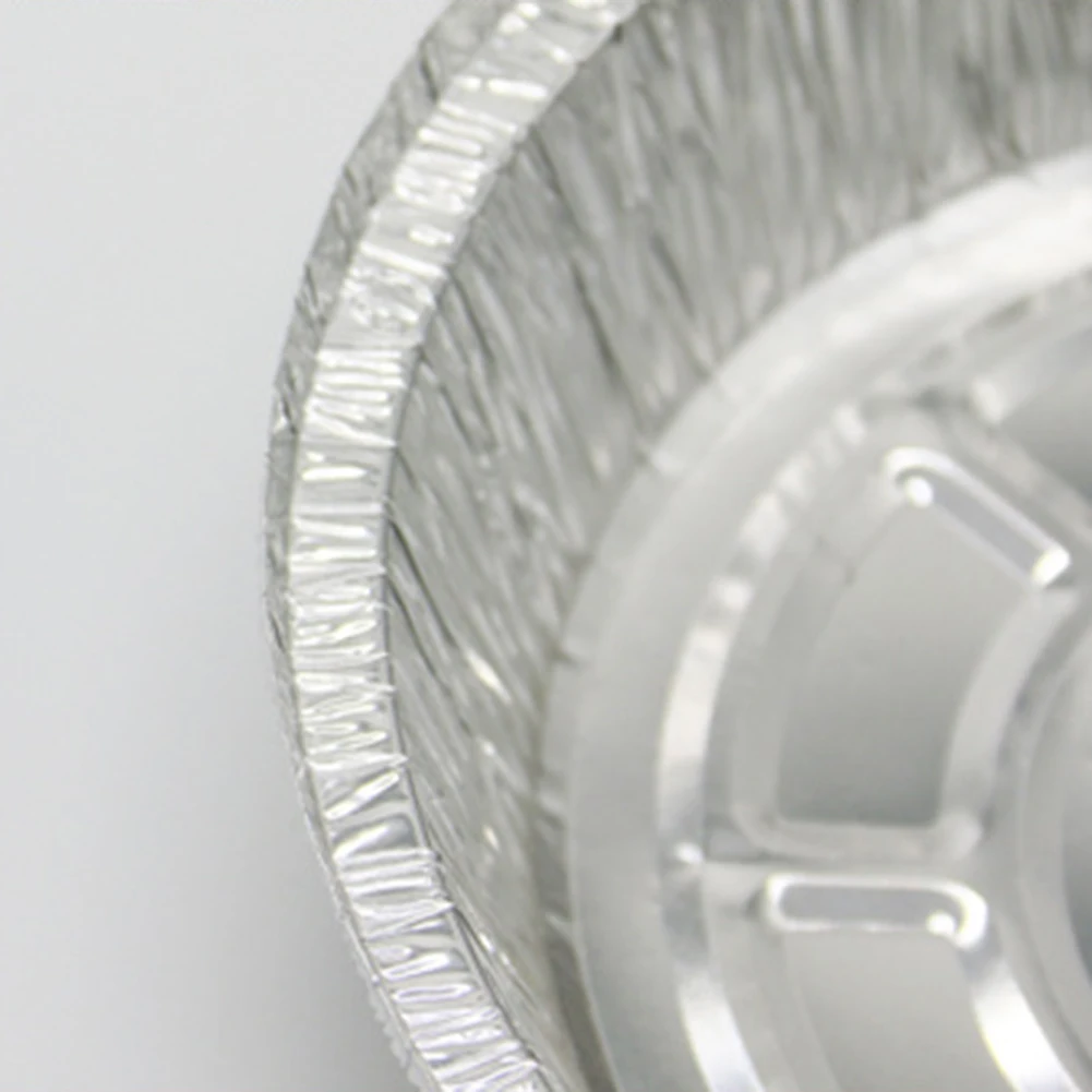 Одноразовая фольга лоток из олова круглая капельная сковорода для барбекю