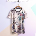 Шелковая футболка с короткими рукавами для мужчин; Коллекция 2022 года; Летняя черная футболка с принтом китайского дракона; Футболки в стиле хип-хоп, панк-рок; Модная одежда; Большие размеры