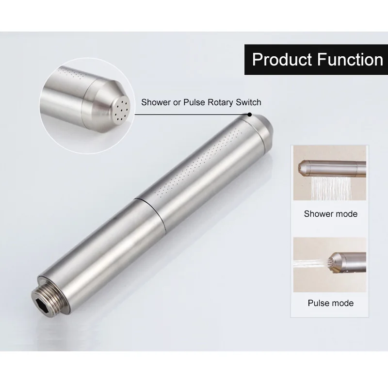 Wetips Нержавеющая сталь ручной Душ биде спрей гигиеническим душем