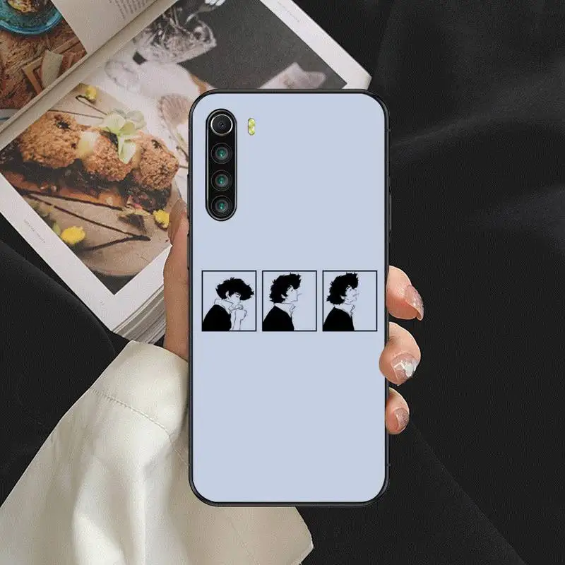 

Cowboy Bebop See You Space anime Phone Case For Redmi Note 10 8 9 K20 6 5a promaxCover Fundas Coque