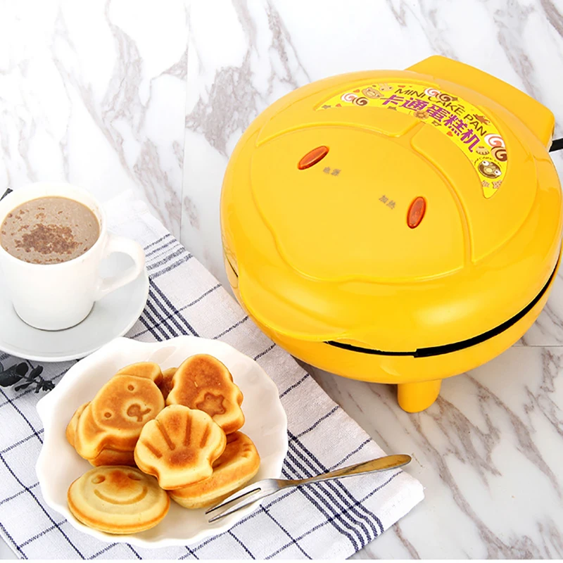 Бытовая миниатюрная электрическая машина для выпечки тортов с антипригарным