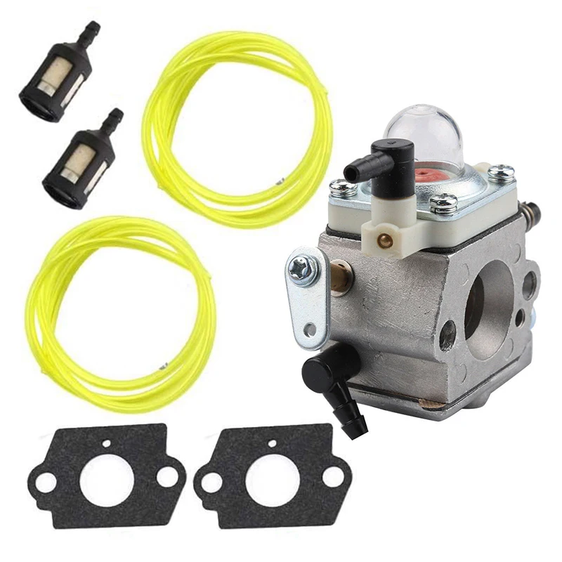 

Gasket Carburetor kit Fuel filter Attachment 7pcs WT-990 WT-990-1 Parts