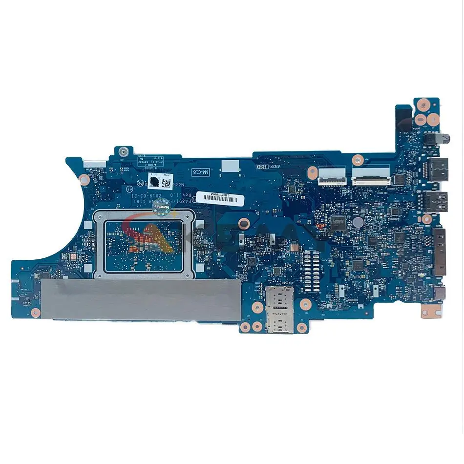 akemy for lenovo thinkpad t495s laptop motherboard fa391fa491 nm c181 cpu rz7 3700u ram 8gb tested test 02dm215 02dm210 02dm200 free global shipping