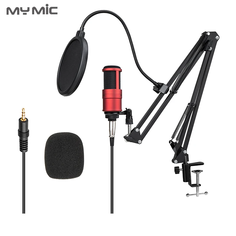 Мой Mic PR200X профессиональный компьютерный игровой Студийный микрофон для записи с