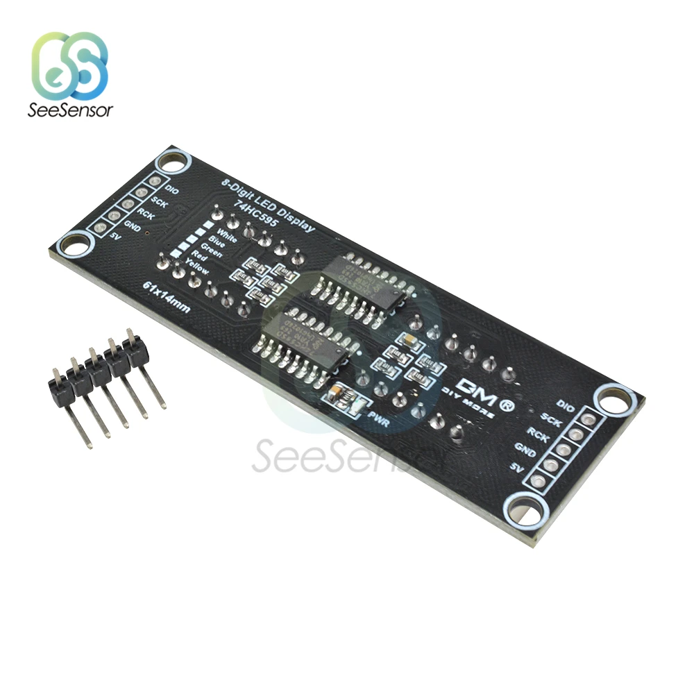Модуль управления для микроконтроллера Arduino 74HC595 5 В 0 36 дюйма 8-значный
