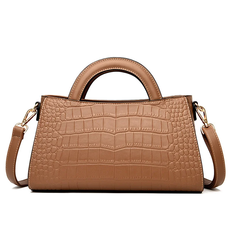 

Сумка женская из натуральной кожи, саквояж кросс-боди из натуральной кожи, сумочка-тоут на плечо