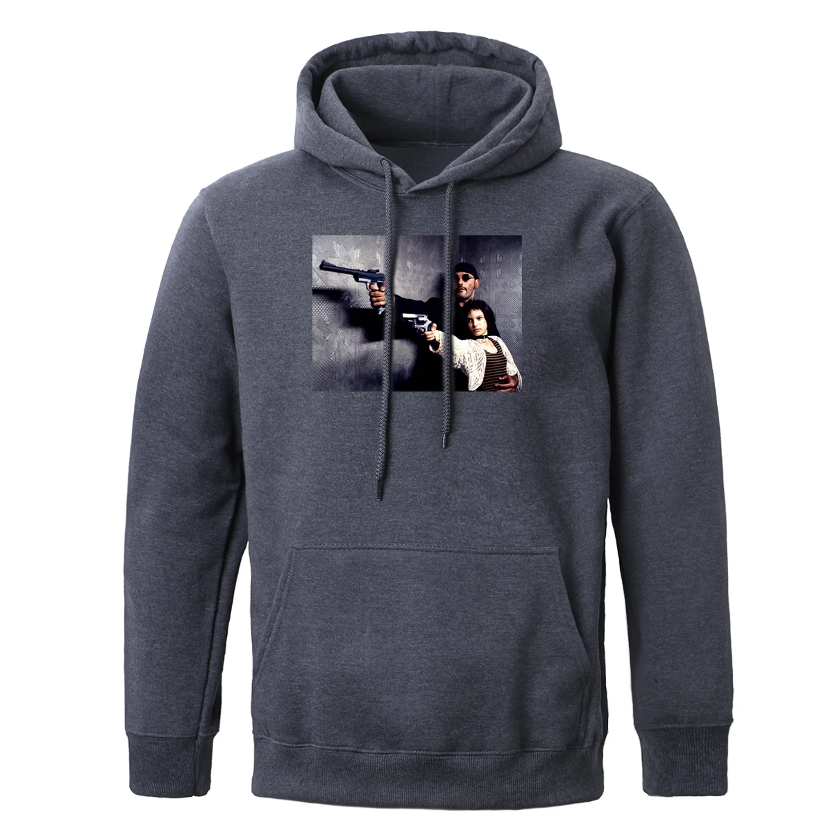 

Leon The Professional Printed Hot Sale Sportwear Comfortable Casual Male Hoodies Warm Brand Men'S Hoodie Oversized Loose Hoody