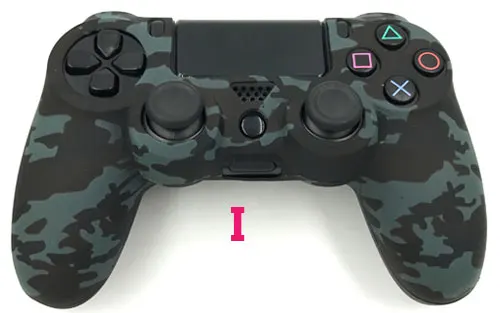 I Силиконовый гелевый мягкий резиновый защитный чехол для Playstation 4 dualshock 4 PS4 Pro Slim контроллер - Цвет: I