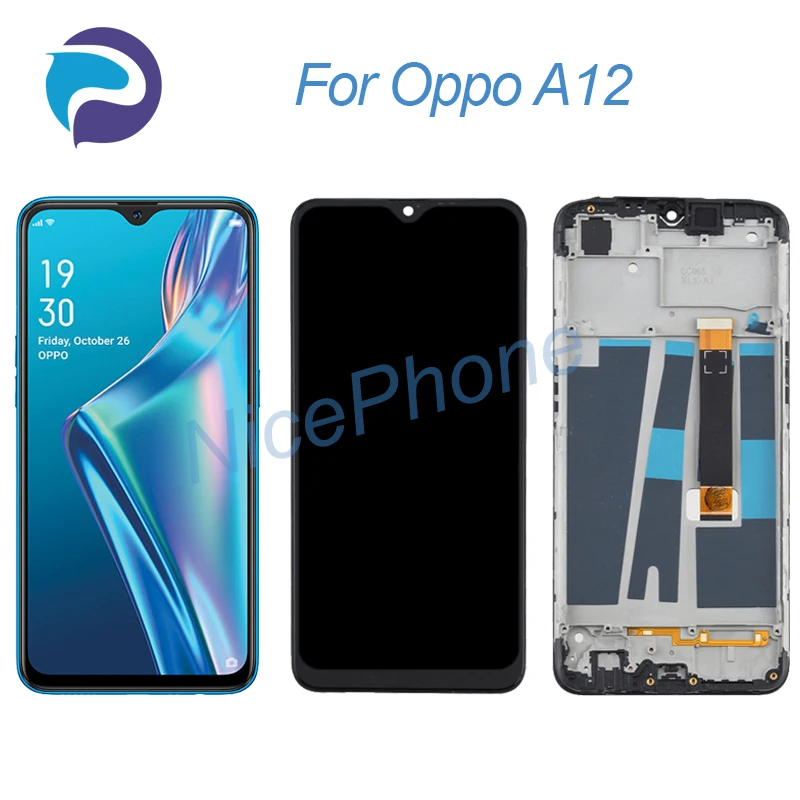 ЖК-экран для Oppo A12 + сенсорный дигитайзер дисплей 1600*720 CPH2083 CPH2077 - купить по