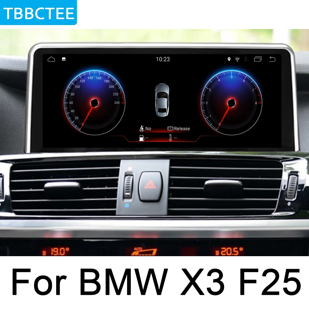 Автомобильный мультимедийный плеер для BMW X3 F25 2014 ~ 2017 NBT Android радио GPS стерео HD