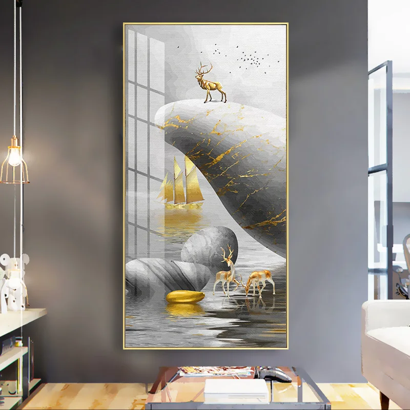 Набор для рисования по номерам на холсте 70x140 см