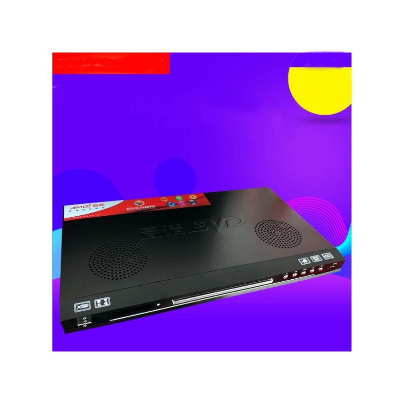 KYYSLB 220V 100 Вт* 2 V5 HD домашний аудио DVD плеер evd, DVD плеер с USB реверберации встроенного двойного Динамик vcd плеер 108 Гц MP3 формат