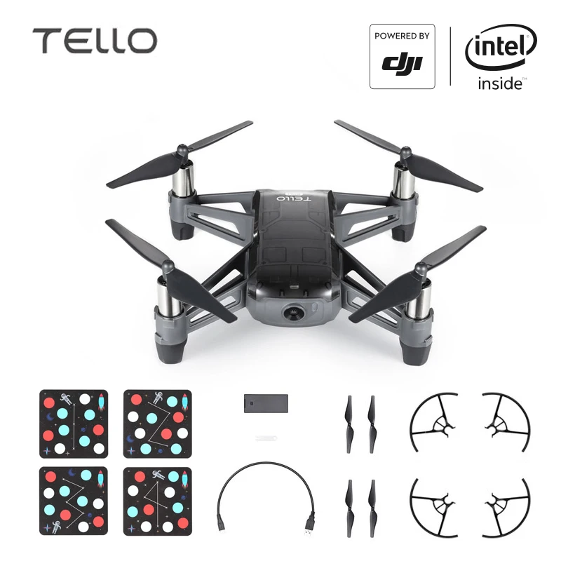 DJI Tello (вращение по часовой стрелке и против стрелки) EDU видение Камера беспилотные
