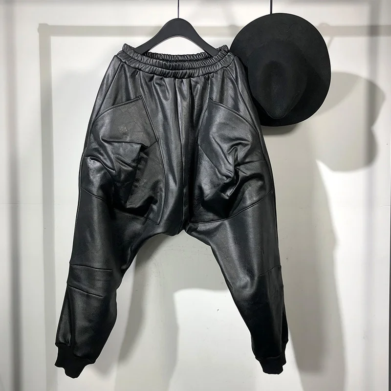 

Мужские повседневные брюки-шаровары до щиколотки, в японском стиле