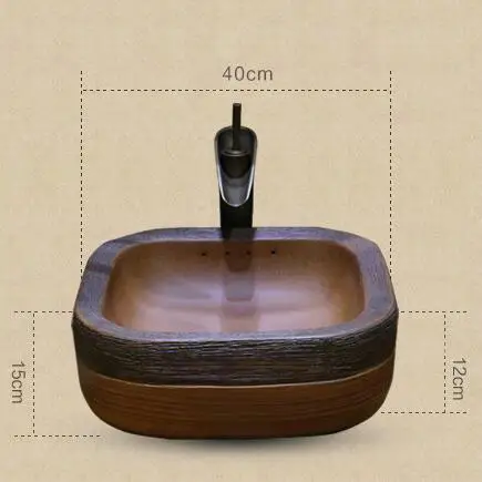 Фарфоровая столешница ручной работы в примитивном стиле|bathroom sink filter|bathroom pipebathroom