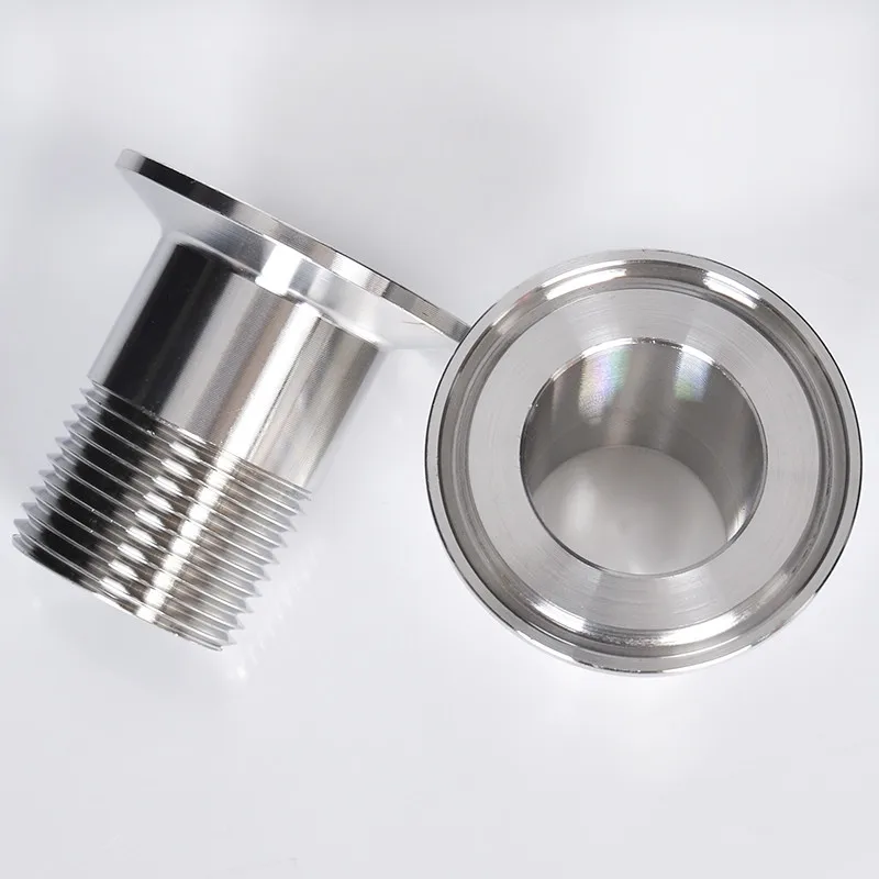 Бесплатная доставка переходник с тройной резьбой 2 дюйма (DN50) OD77.5. Нержавеющая