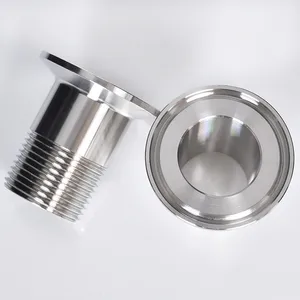 Бесплатная доставка, тройной зажим 34 дюйма (DN20), внешняя резьба, тройной зажим 2 дюйма, OD64. Нержавеющая сталь SS304