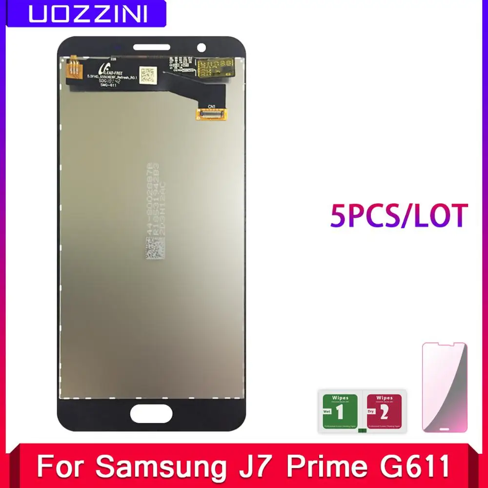 5шт./лот ЖК дисплей для Samsung Galaxy J7 Prime 2 2018 G611 G611F сенсорный экран дигитайзер в сборе