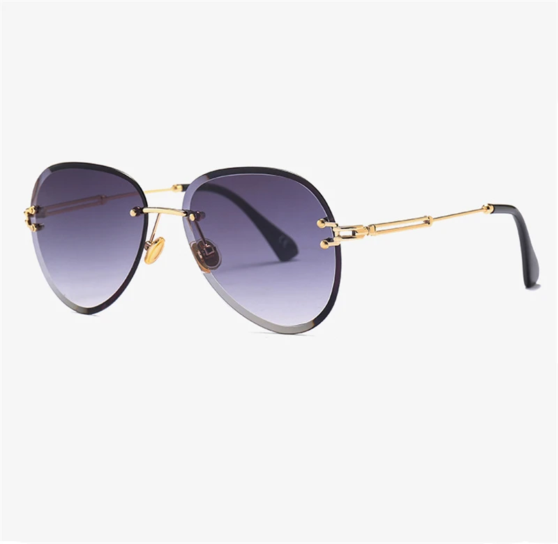 Секция взрыва большая оправа круглая мода дикие женские солнцезащитные очки 2019