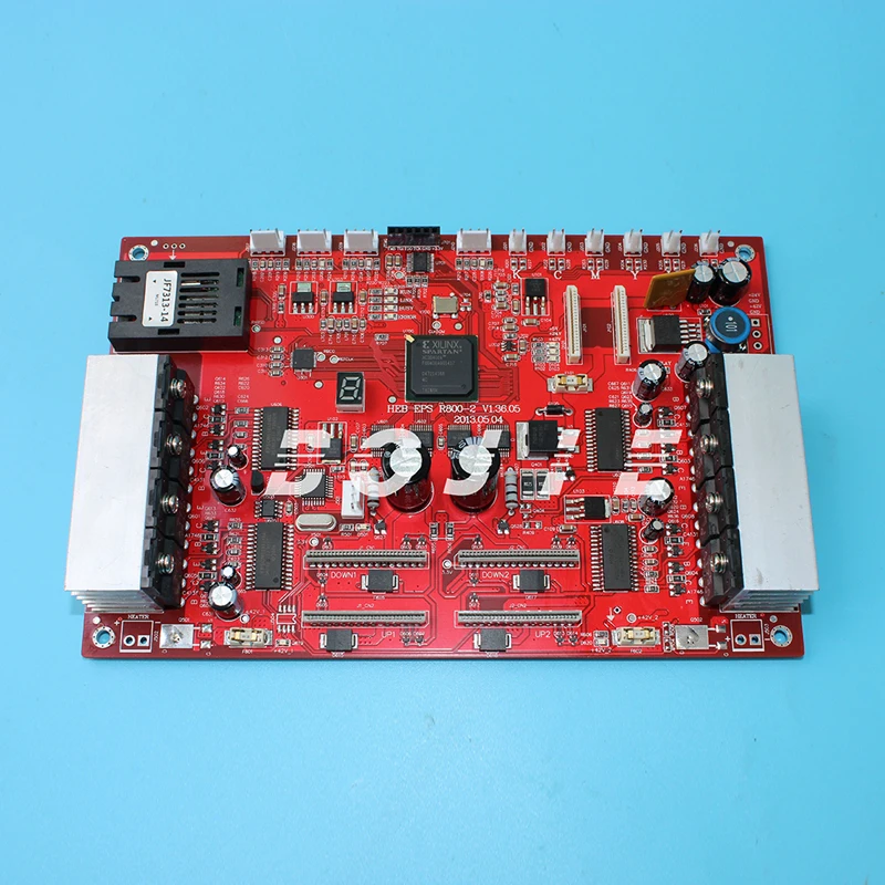 Красная версия dx5 плата печатающей головки V1.36.05 для Galaxy solvent printer | Компьютеры и