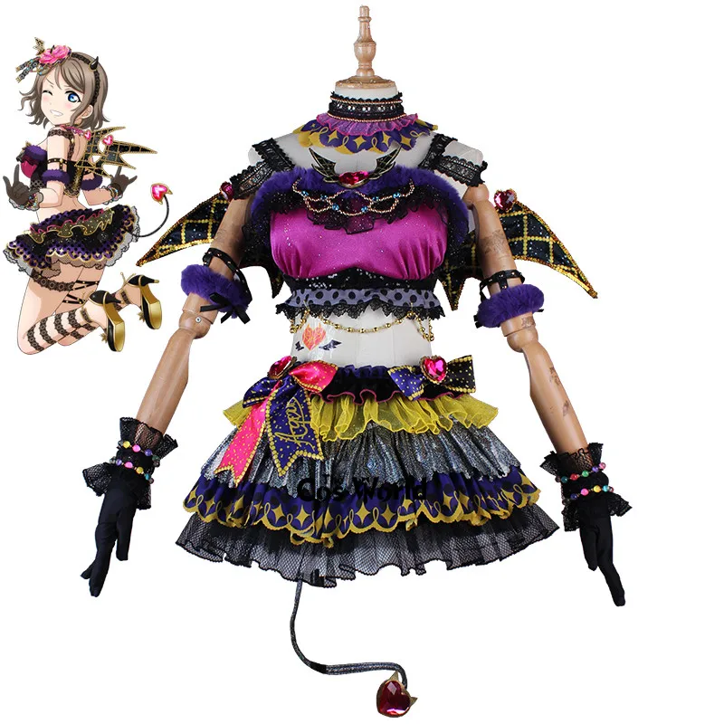 Костюм для косплея Love Live Sunshine Aqours 9 персонажей таками Чика Рико курозава рубин