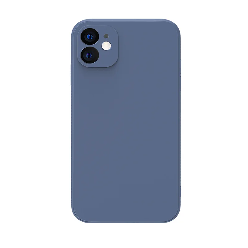 

Suitable for iPhone 11 case simple solid color Apple 11 liquid silicone phone case