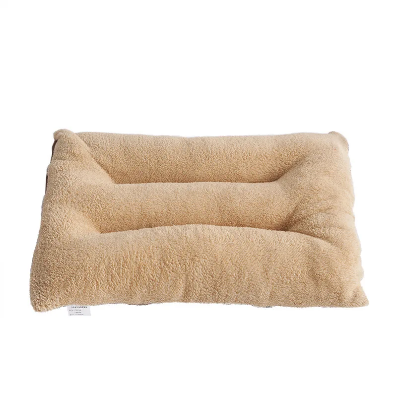 

Large, medium and small pet mats, winter heating wool crystal wool nest mats, hot and soft pet house comfortable bed
