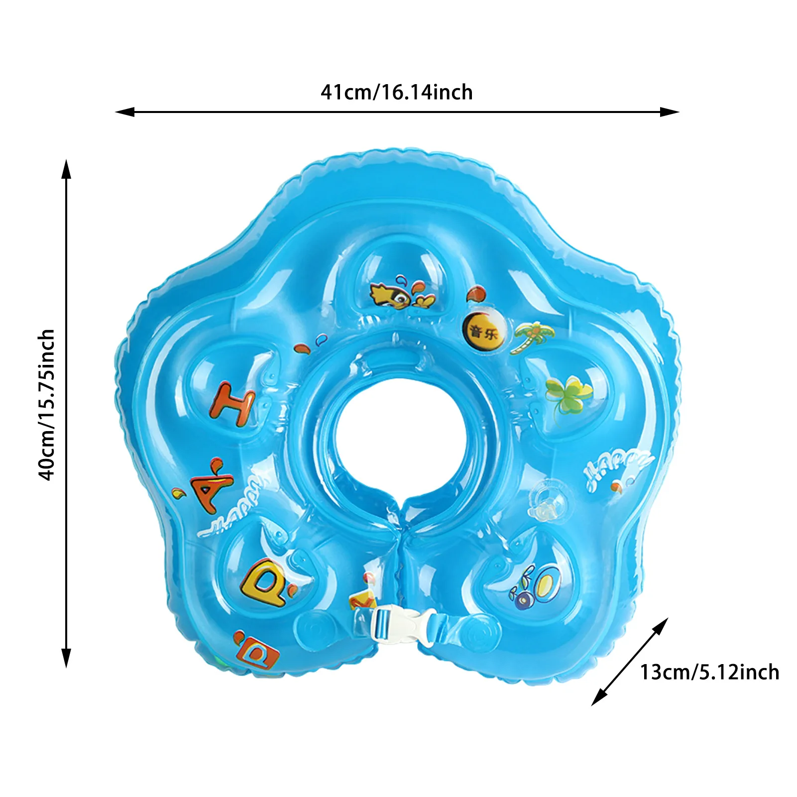 

Infant Swimming Ring Inflatable Baby Swimming Neck Ring Pool Float Bath Floating Bathtub Pool Toys for Infant Toddler