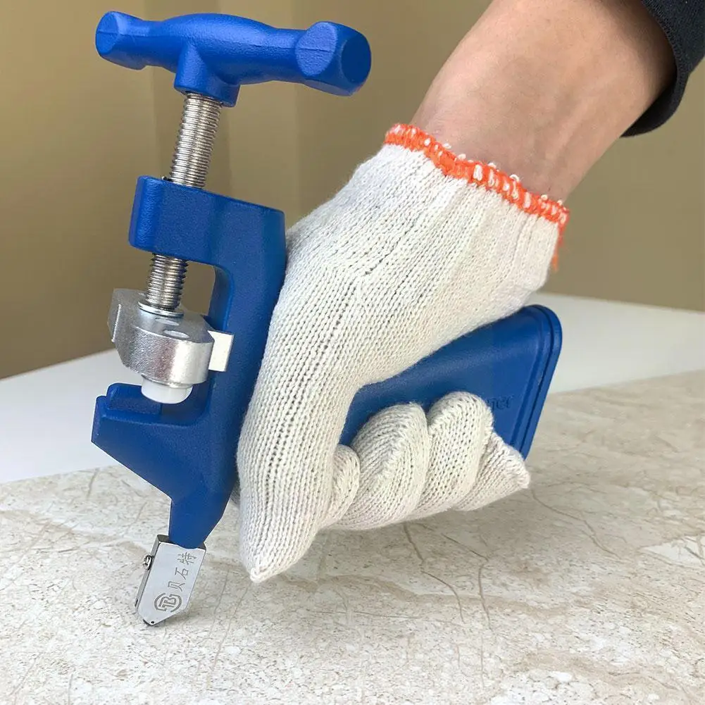 

2 in 1 Glass Ceramic Tile Cutter with Knife Wheel Diamond Glass with Tools Opener Breaker Machine Cutting Placement Roller P2C6