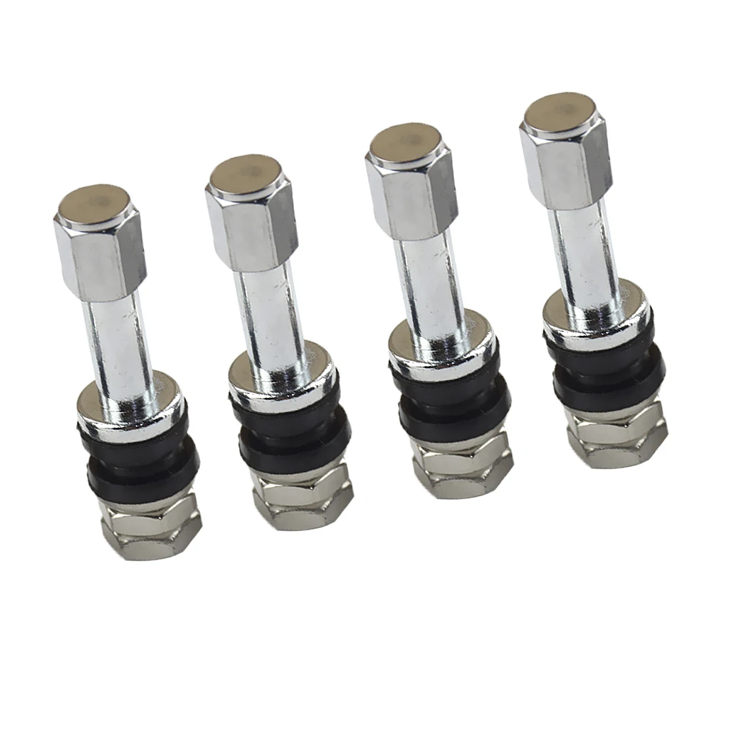 4 шт. универсальный автомобиль грузовик TR48E латунь бескамерный шины клапан Стебли