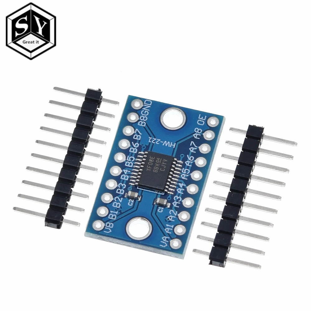 1 шт Защитные чехлы для сидений, сшитые специально для Great его 3,3 V 5V TXS0108E 8-канальный сетевой видеорегистратор логический уровень конвертер преобразует ttl двунаправленный взаимная преобразование TXS0108 TXS0108EPWR