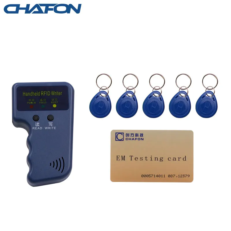 Ручной радиочастотный считыватель CHAFON 125 кГц EM4100 копировальный аппарат для