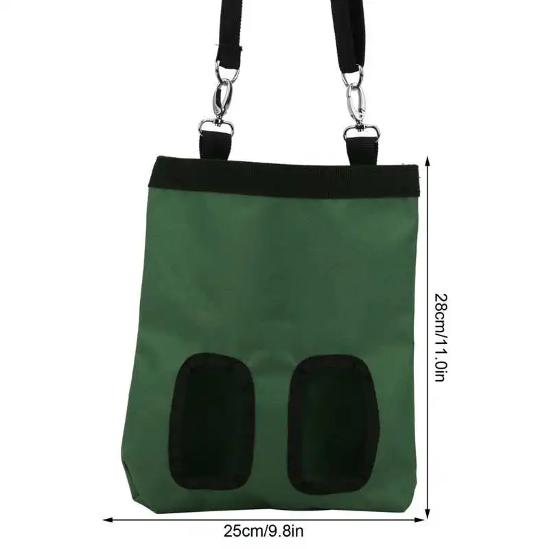 Сумка для кормления кроликов Нетоксичная сумка устройство подачи сена с