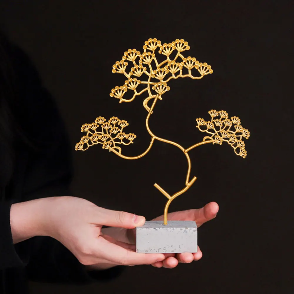 

1Pc Creative Emulation Table Adornment Home Table Decor Craft Gift Golden