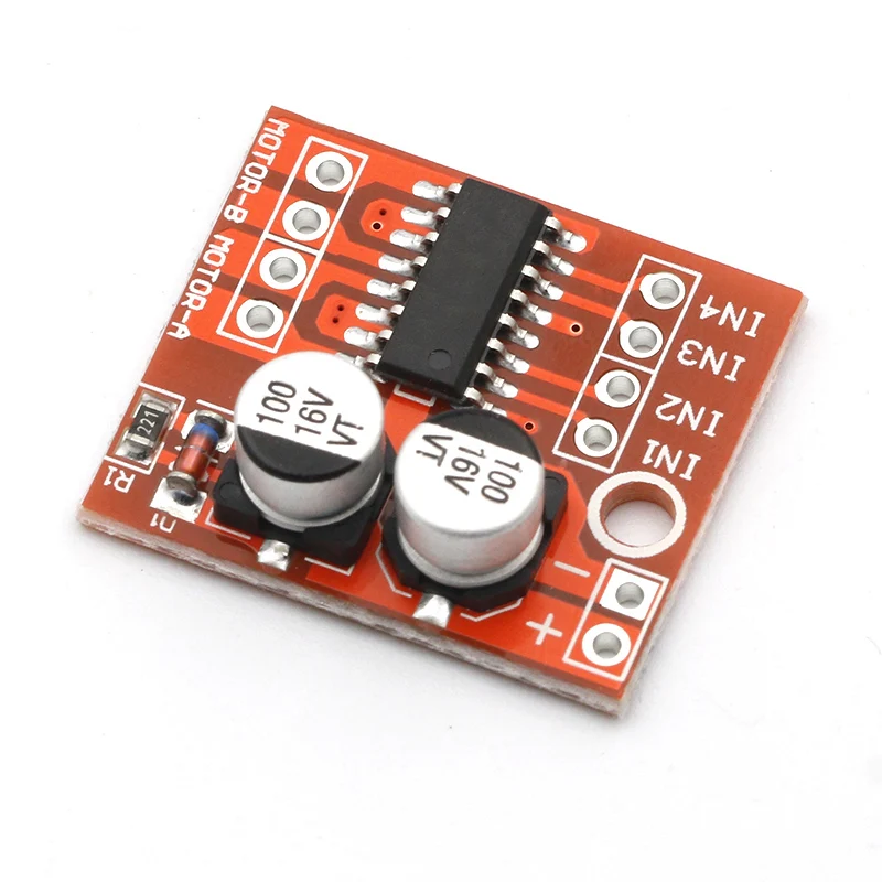 

DC Motor Drive Module Reversing PWM Speed Dual H Bridge Stepper Motor Mini Victory L298N