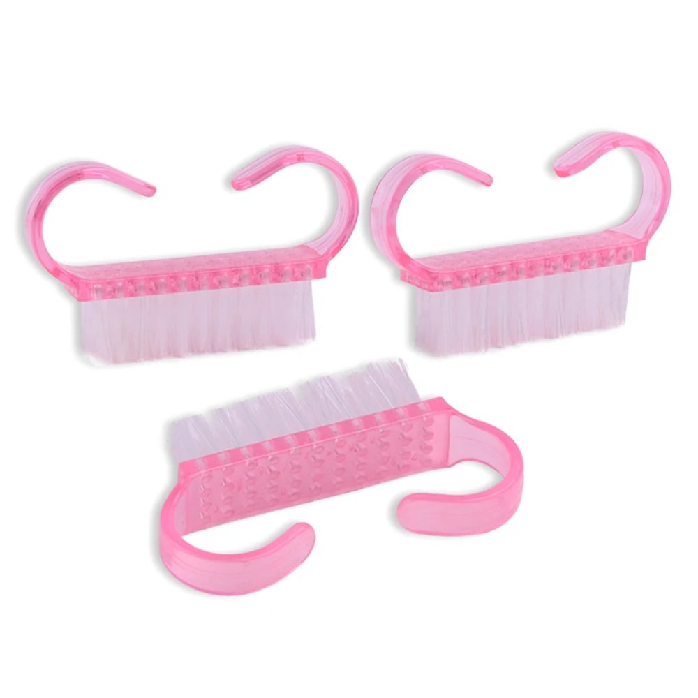 1 шт. щётка для чистки ногтей|Принадлежности дизайна ногтей| |