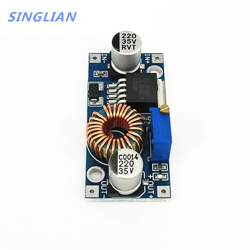 10 шт./лот XL4005 DSN5000 Beyond LM2596 DC-DC Регулируемый понижающий 5A блок питания большой ток