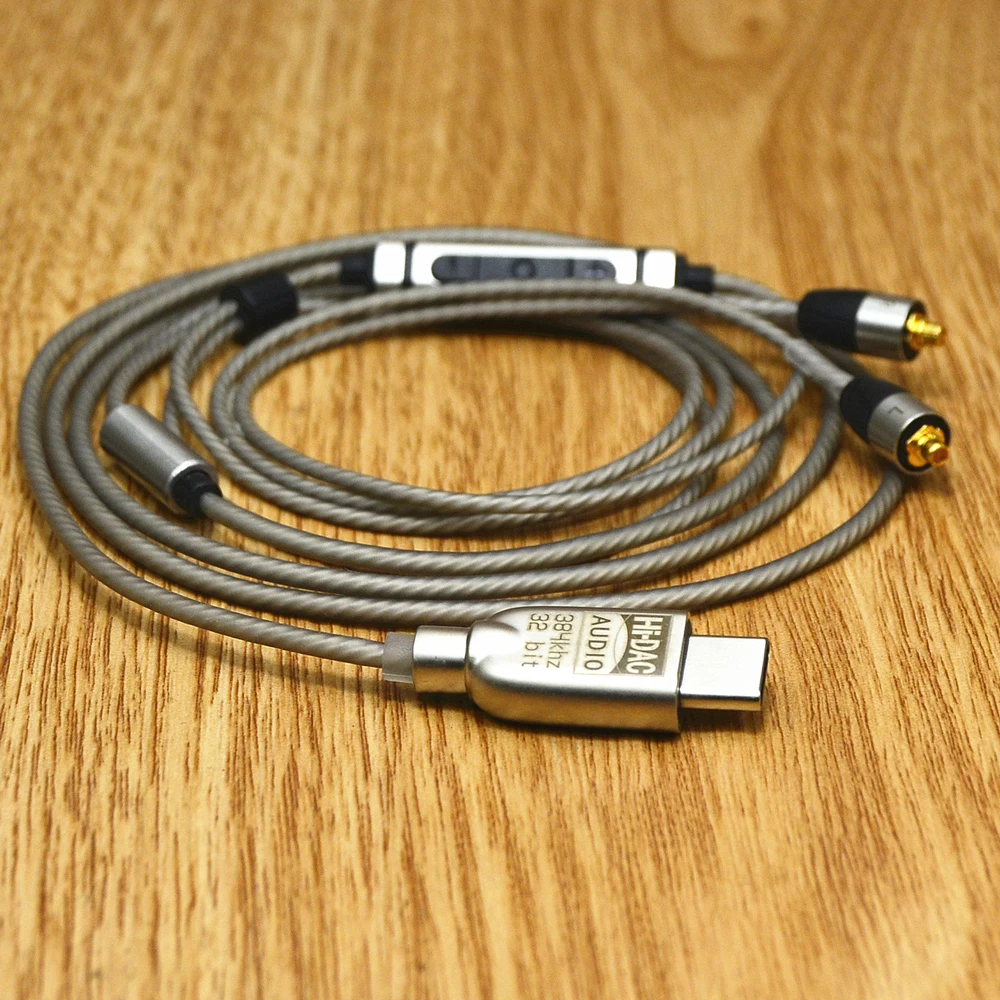 ЦАП декодирование типа c ALC5686 чип адаптер для Sennheiser Ie8 IE80 IE8I Для Shure MMCX Se215 SE846