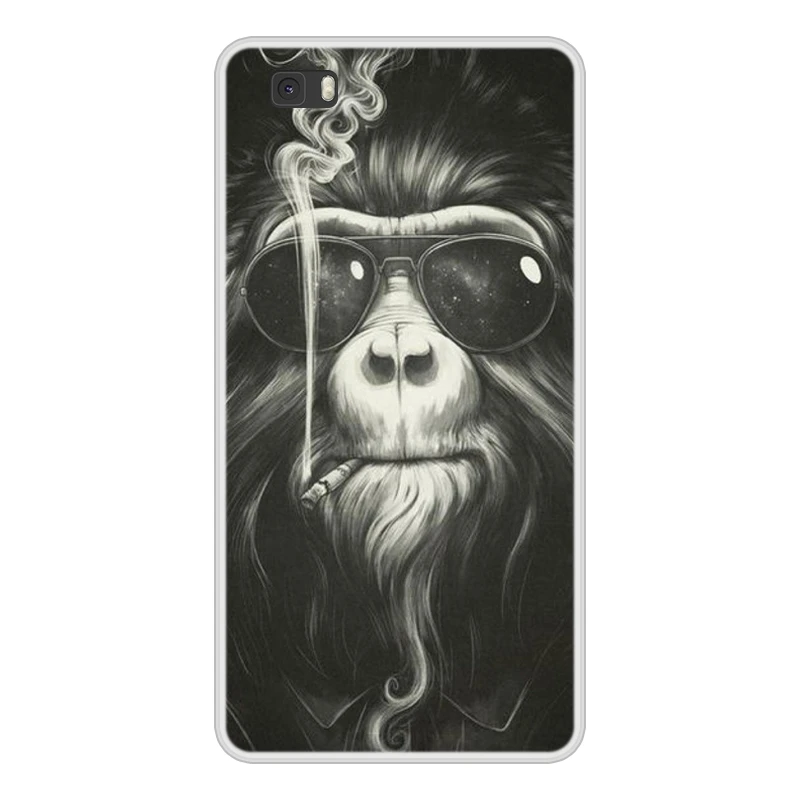 Case for Huawei P8 Lite Soft Silicone TPU Chic Pattern Paint Phone Cover P8Lite P 8 ALE L21 In Stock |