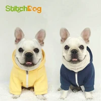 autumn new fashion dog sweater simple solid color dog clothing dog pet clothes straight