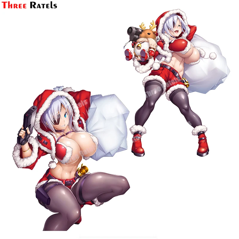 

Персонализированные Аниме наклейки Three Ratels A908 Aina Winchester для Taimanin Big obs Girl, Автомобильные украшения, аксессуары, наклейки