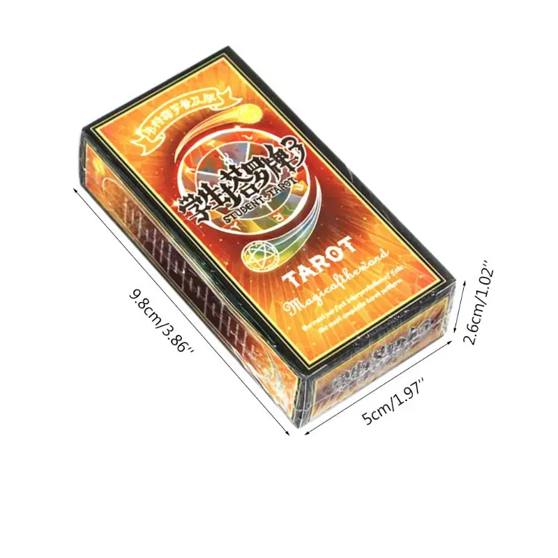 

Student Tarots Cards Deck with Guidebook Divination Astrology Oracle Board Game