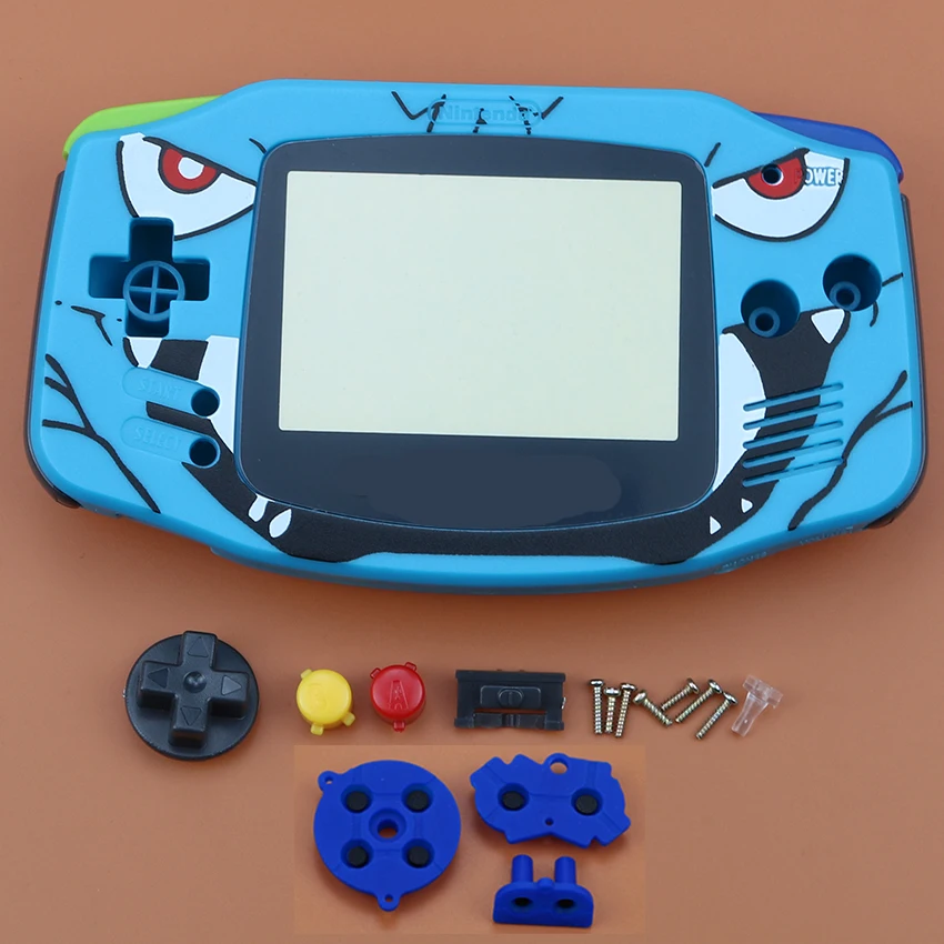 JCD DIY Полный комплект Корпус чехол Чехол с проводящими резиновыми пусковыми