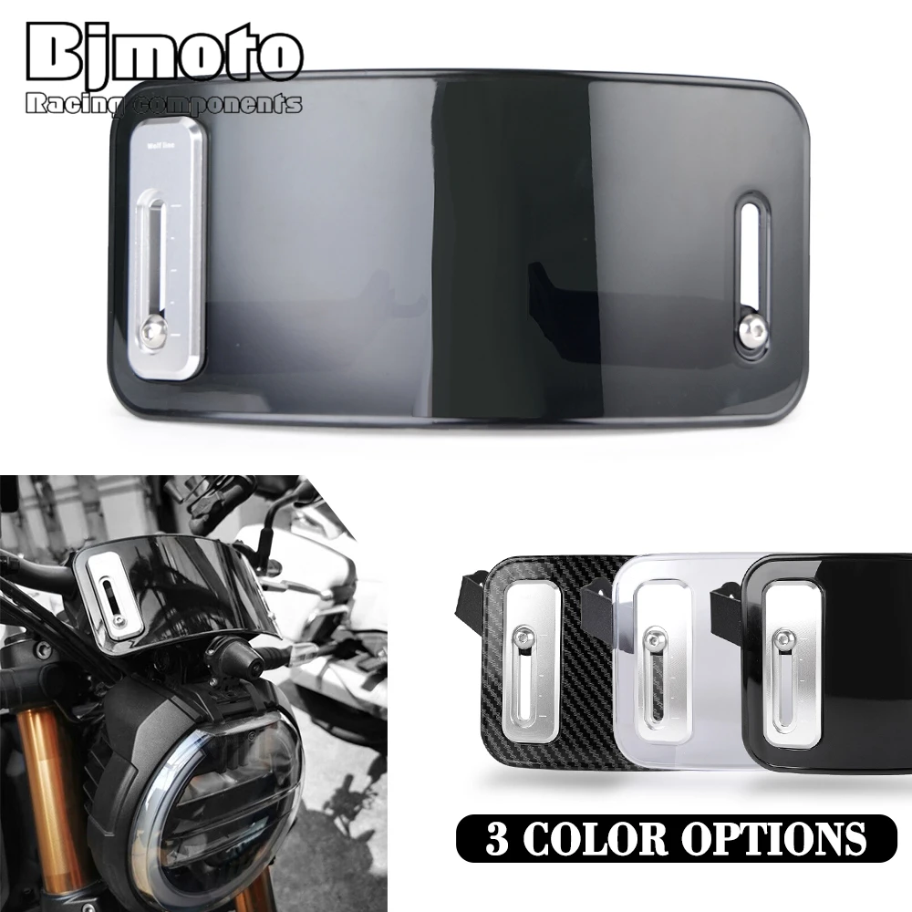 

CB650 R Motorcycle Windshield Windscreen Deflector For HONDA CB650R cbr650r 2019 2020 2021 Smoke Wind Screen