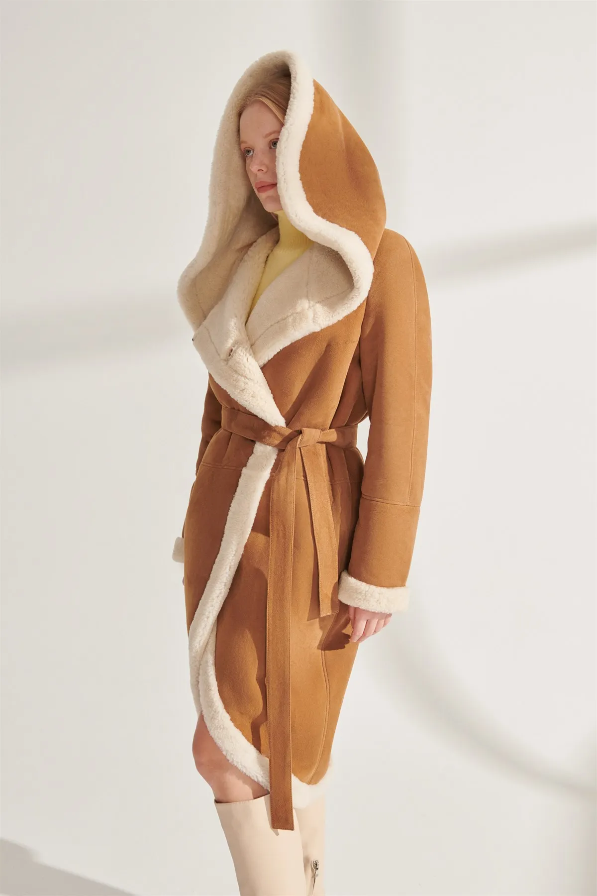 Genuine Fur Coats Women Brown Leather Jackets Sheepskin Handmade Turkey Winter Warm Natural Wool Parkas New Year Fashion