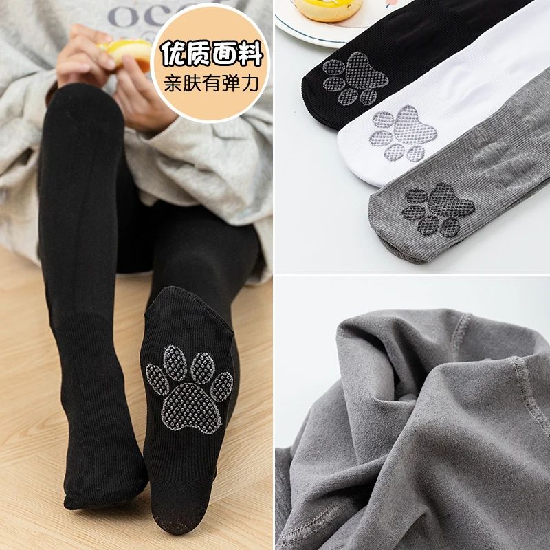 

Autumn and Winter New Girls Bottoming Socks Childrens Pantyhose Cute Cartoon Cat Claw Baby Pantyhose Dance Childrens Dance Pants