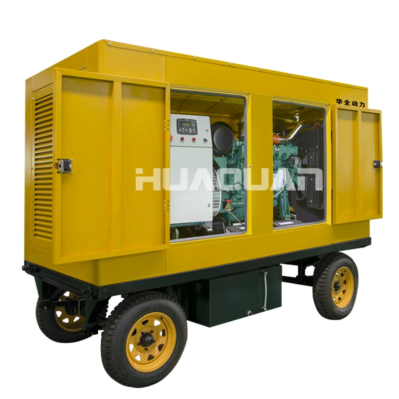 Новый тип 400kva дизельный генератор с прицепом и навесом|generator set|diesel generator setgenerator set