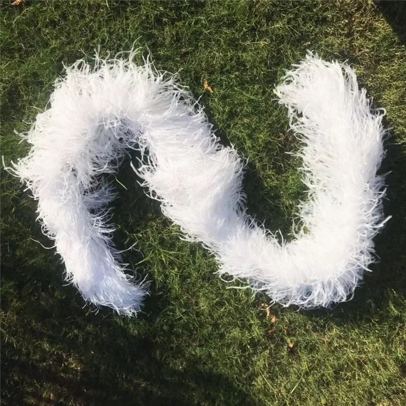 Страусиные перья 10 слоев толстые страусиные Ширина 28 30 см для рукоделия