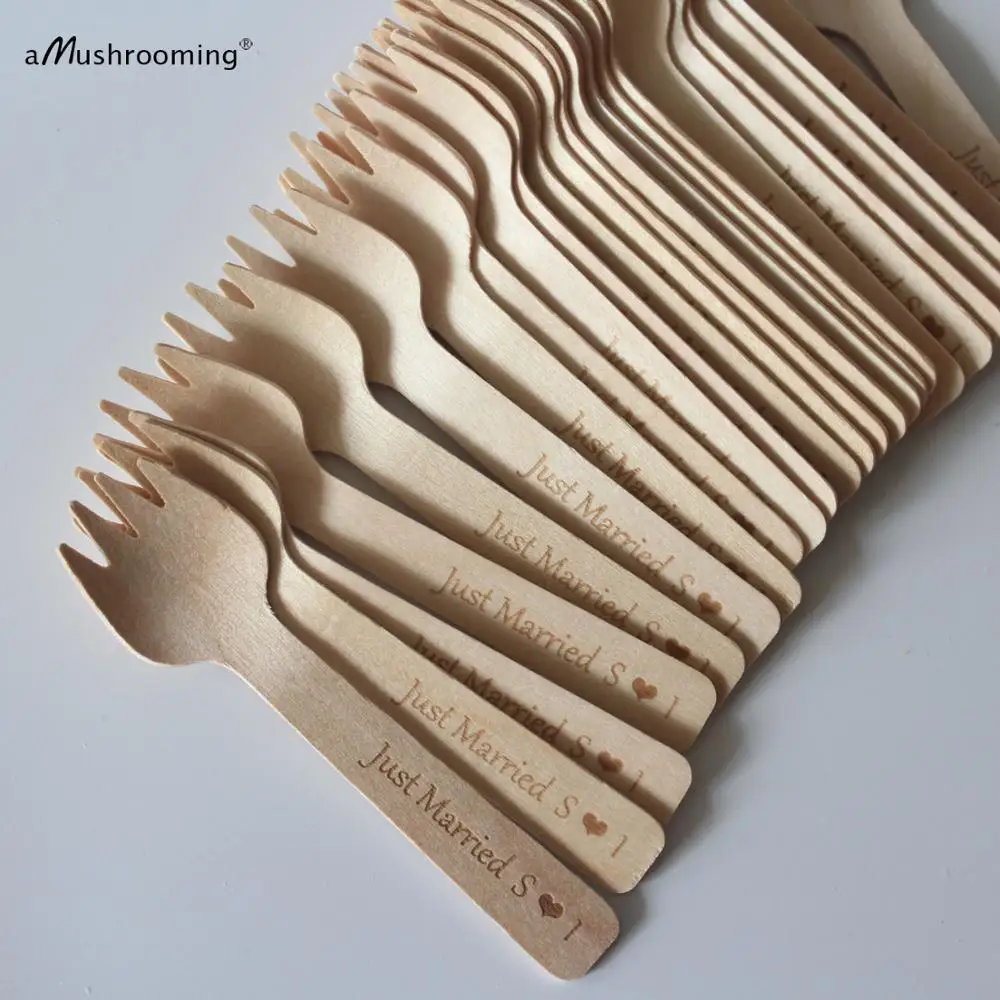 Вилки для свадьбы вилки свадебной вечеринки 120 с именем сердца свадебные подарки